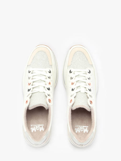 Sneakers Viroum Uit Leder Mam'zelle Wit women CSIJK67 ander zicht 4