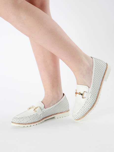 Mocassins Uit Leder Tamaris Wit women 44 ander zicht 1