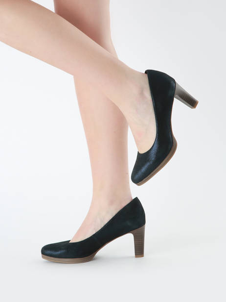 Pumps Uit Leder Tamaris Blauw women 41 ander zicht 1