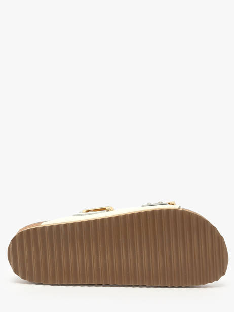 Slippers Fusbett Colors of california Wit accessoires HCBIO501 ander zicht 4