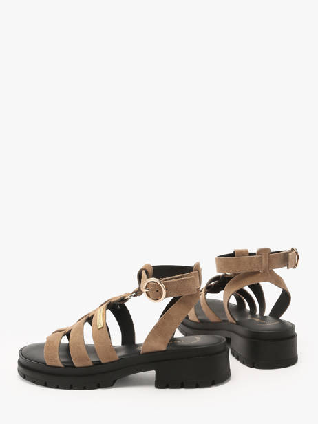 Sandalen Tobosued Uit Leder Les tropeziennes Beige women TOBOSUED ander zicht 2