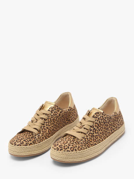 Sneakers Uit Leder Gabor Bruin women 32 ander zicht 2