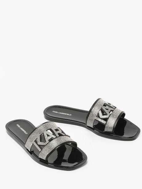 Sandalen Jelly Iii Sparkle Karl lagerfeld Zwart women KL80005S ander zicht 1