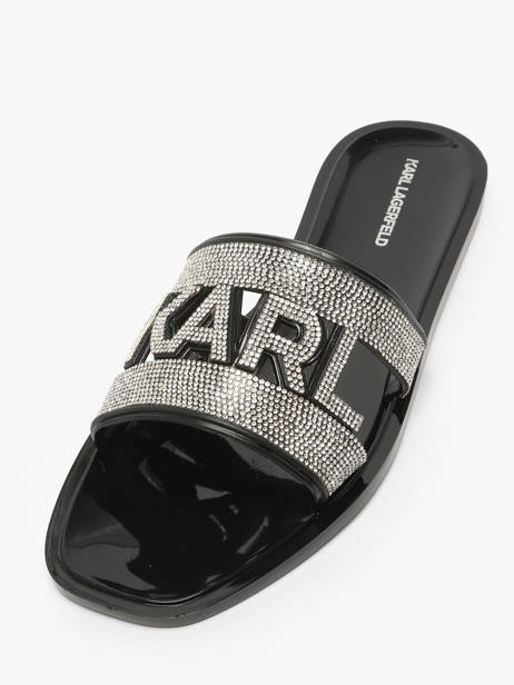 Sandalen Jelly Iii Sparkle Karl lagerfeld Zwart women KL80005S ander zicht 2