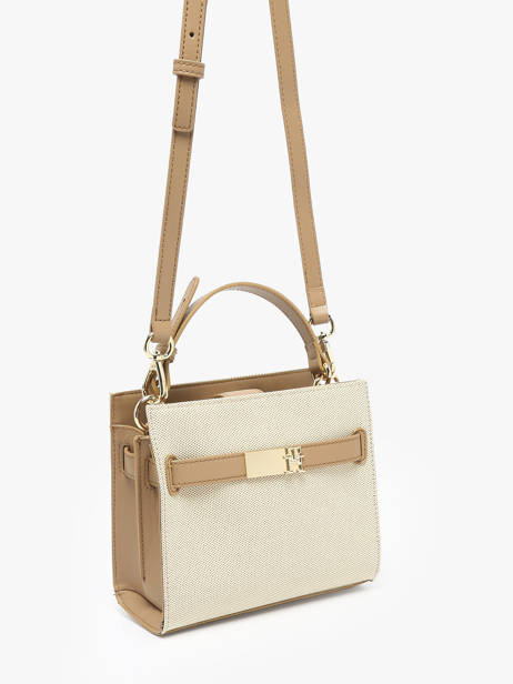 Cross Body Tas Th Heritage Tommy hilfiger Beige th heritage AW17406 ander zicht 2