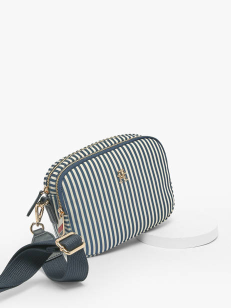 Cross Body Tas Poppy Summer Gerecycleerd Polyester Tommy hilfiger Blauw poppy summer AW17231 ander zicht 2