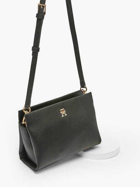 Cross Body Tas Th Legacy Gerecycleerd Polyester Tommy hilfiger Zwart th legacy AW17225 ander zicht 2