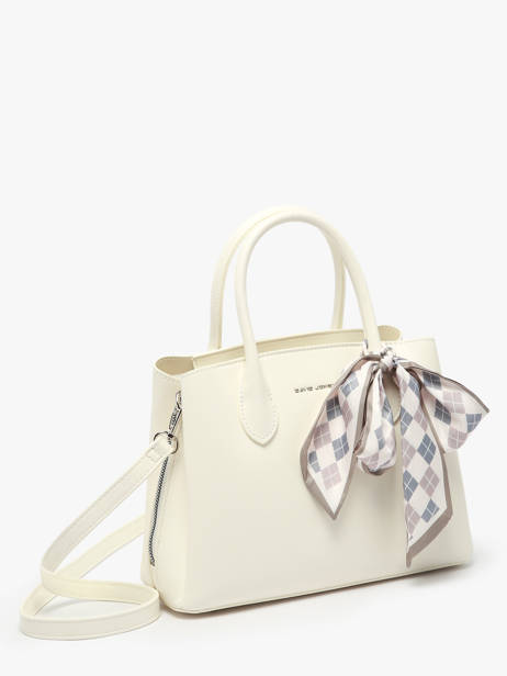 Handtas French David jones Beige french CH21035D ander zicht 2