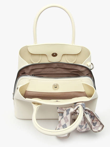 Handtas French David jones Beige french CH21035D ander zicht 3