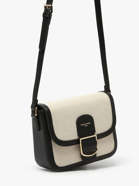 Cross Body Tas Deauville David jones Zwart deauville CM7014A ander zicht 2