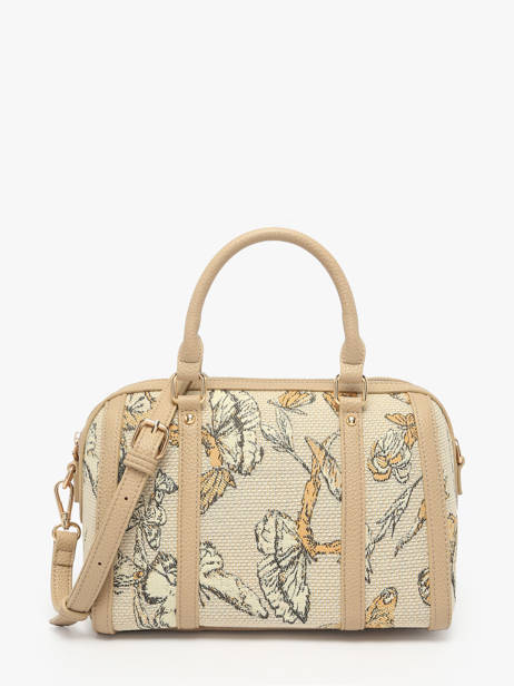 Handtas Butterfly Katoen Miniprix Beige butterfly 32871