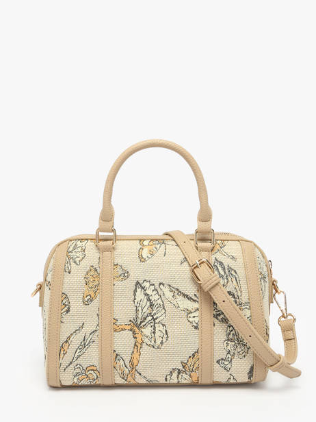 Handtas Butterfly Katoen Miniprix Beige butterfly 32871 ander zicht 3