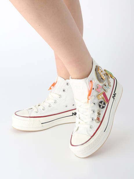 Sneakers Nan-ku couture Wit women 15A2 ander zicht 1
