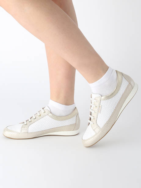 Sneakers Bretta Uit Leder Mephisto Veelkleurig women P5146882 ander zicht 1