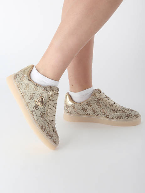 Sneakers Jazlie Guess Goud women JZ2FAL12 ander zicht 1
