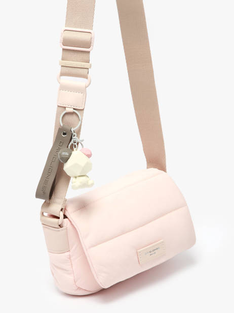 Cross Body Tas Plum David jones Roze plum CM7476 ander zicht 2