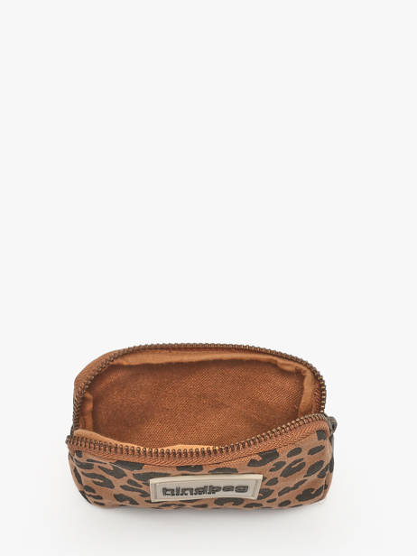 Portemonnee Hindbag Bruin leopard LE ander zicht 1