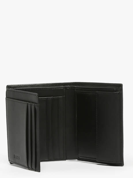 Portefeuille Leder Hugo boss Zwart iconic HLO421A ander zicht 1