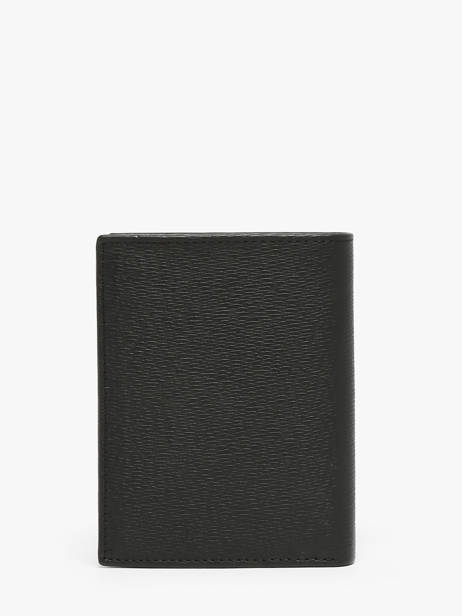 Portefeuille Leder Hugo boss Zwart iconic HLO421A ander zicht 2