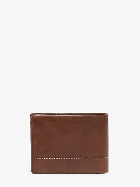 Portefeuille Met Portemonnee Leder Maverick Bruin rough gear MAVRG003 ander zicht 2