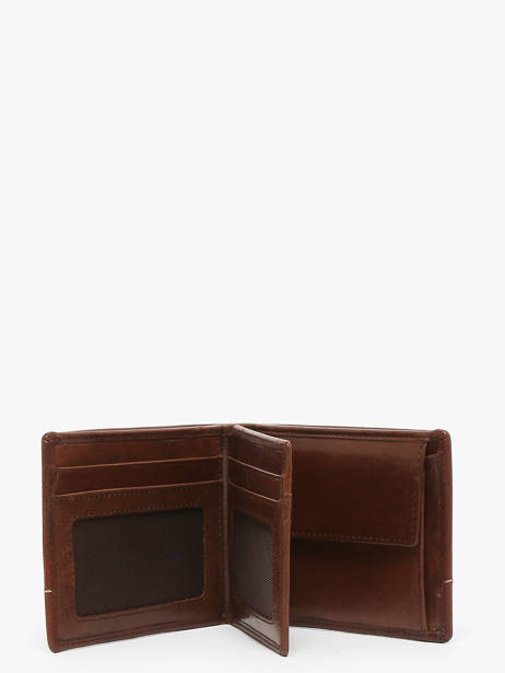 Portefeuille Met Portemonnee Leder Maverick Bruin rough gear MAVRG004 ander zicht 1