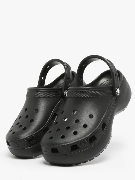 Slippers Classic Platform Clog Crocs Zwart women 206750 ander zicht 1