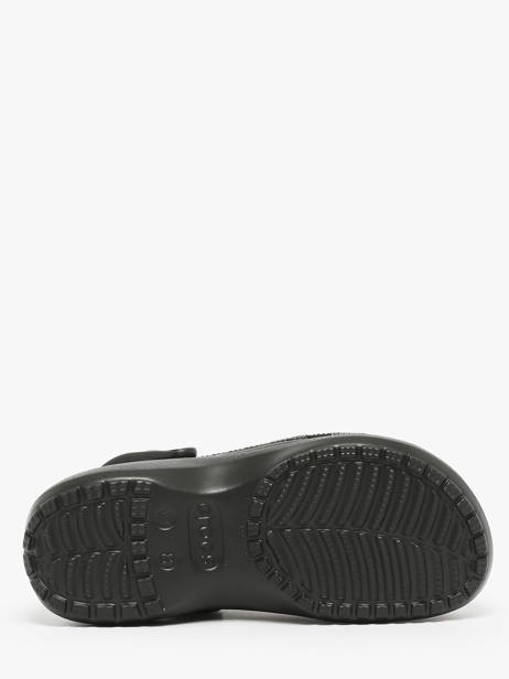 Slippers Classic Platform Clog Crocs Zwart women 206750 ander zicht 4