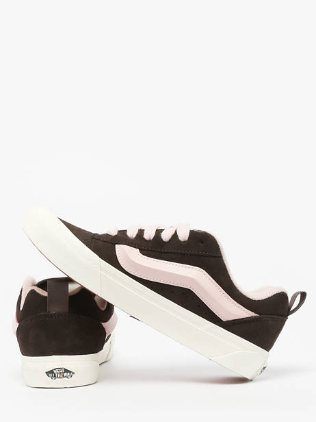 Sneakers Knu Skool Uit Leder Vans Bruin women D75O3N ander zicht 3