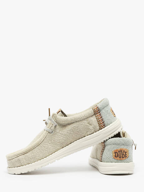 Mocassins Wally Jute Hey dude Beige men 43085 ander zicht 3