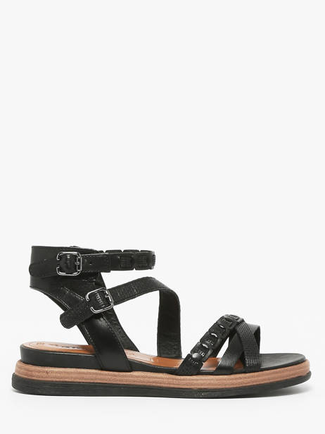 Sandalen Uit Leder Tamaris Zwart women 44