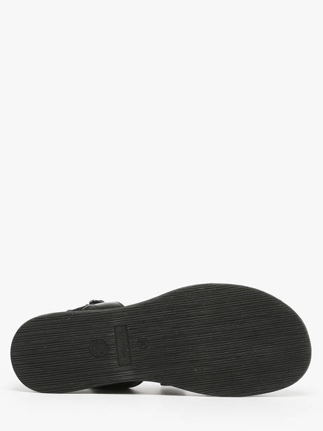 Sandalen Uit Leder Tamaris Zwart women 44 ander zicht 4