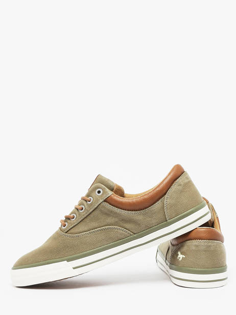 Sneakers Mustang Groen men 4072315 ander zicht 3