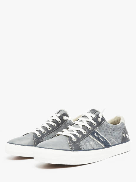 Sneakers Mustang Blauw men 4180308 ander zicht 2
