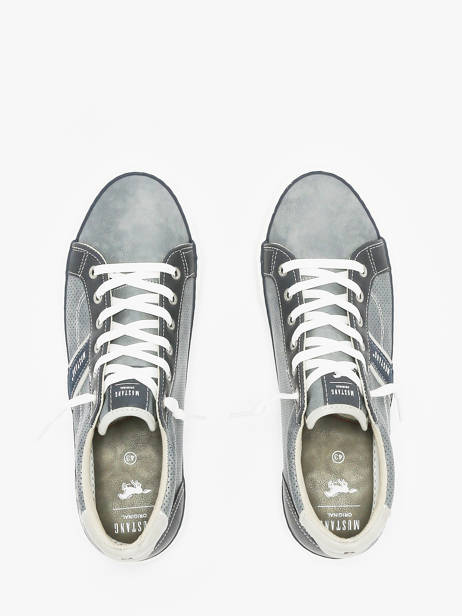Sneakers Mustang Blauw men 4180308 ander zicht 4