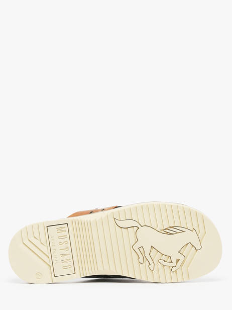Slippers Mustang Blauw men - 04152705 ander zicht 4