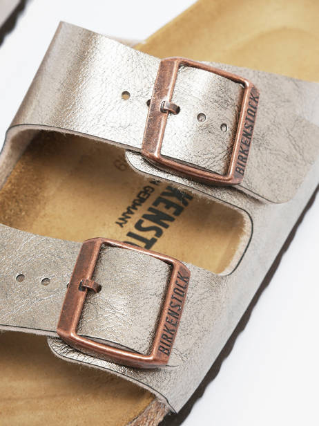 Slippers Arizona Birkenstock Beige women 1029439 ander zicht 2