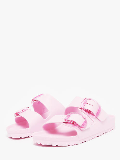 Slippers Arizona Big Buckle Birkenstock Roze women 1029642 ander zicht 1