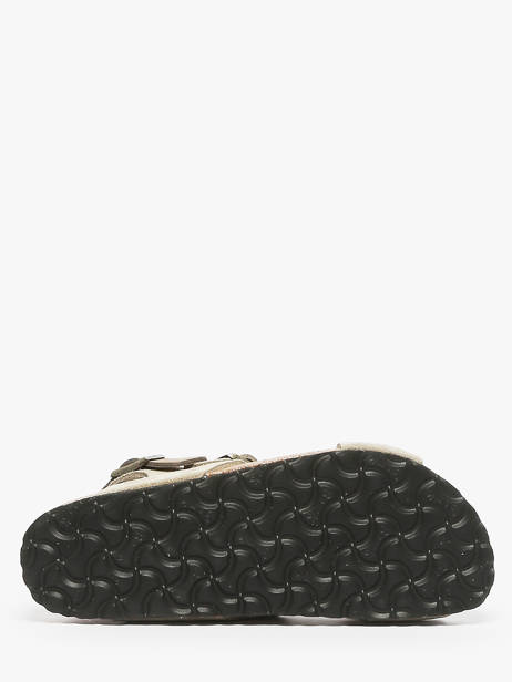 Sandalen Tulum Uit Leder Birkenstock Beige women 1029834 ander zicht 4