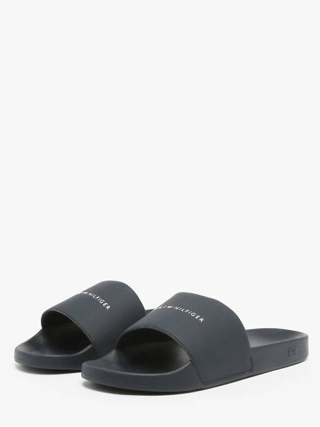 Slippers Tommy hilfiger Blauw men 5432DW5 ander zicht 1
