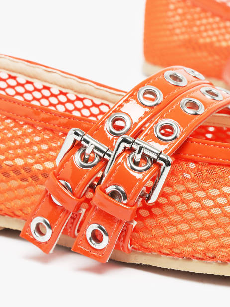 Ballerinas Colors of california Oranje women CPATTY07 ander zicht 3