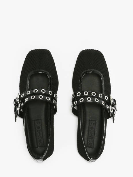 Ballerinas Colors of california Zwart women CPATTY07 ander zicht 4
