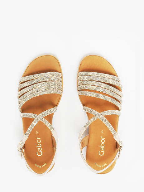 Sandalen Gabor Zilver women 82 ander zicht 3