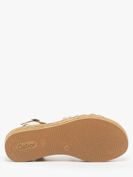 Sandalen Gabor Zilver women 82 ander zicht 4