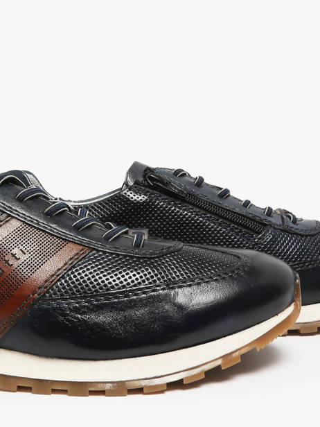 Sneakers Ivar Uit Leder Bugatti Blauw men 331ARX01 ander zicht 3