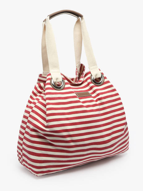 Handtas Mariniere Le voyage en panier Rood mariniere HC308 ander zicht 2
