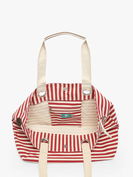 Handtas Mariniere Le voyage en panier Rood mariniere HC308 ander zicht 3