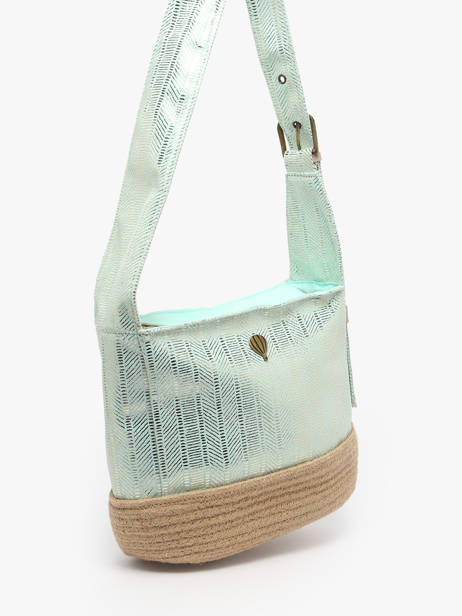 Shoppingtas Guimauve Le voyage en panier Blauw guimauve PM750 ander zicht 2