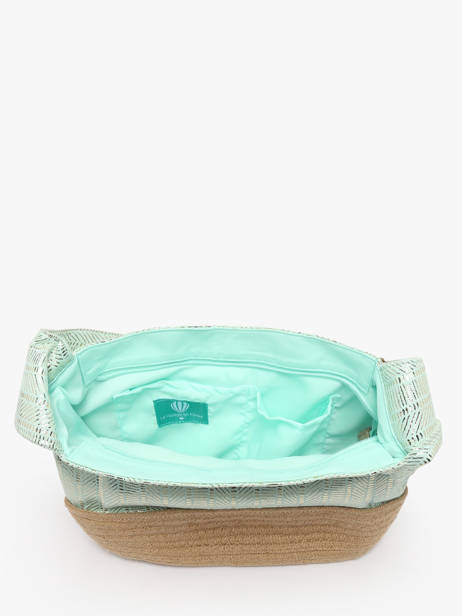 Shoppingtas Guimauve Le voyage en panier Blauw guimauve PM750 ander zicht 3