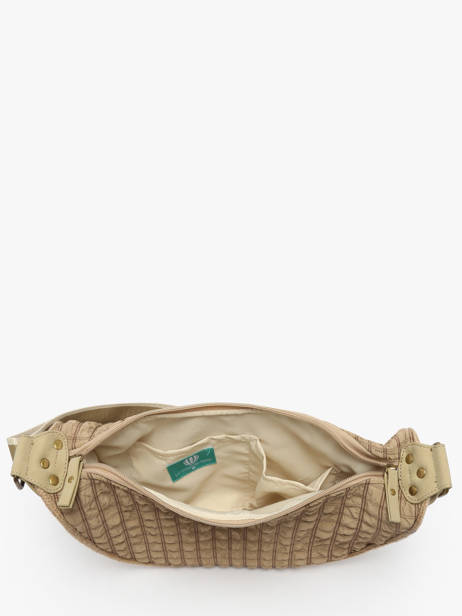 Cross Body Tas Gaufrette Le voyage en panier Beige gaufrette PM882 ander zicht 3
