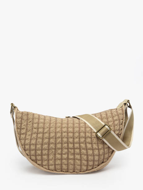 Cross Body Tas Gaufrette Le voyage en panier Beige gaufrette PM882 ander zicht 4